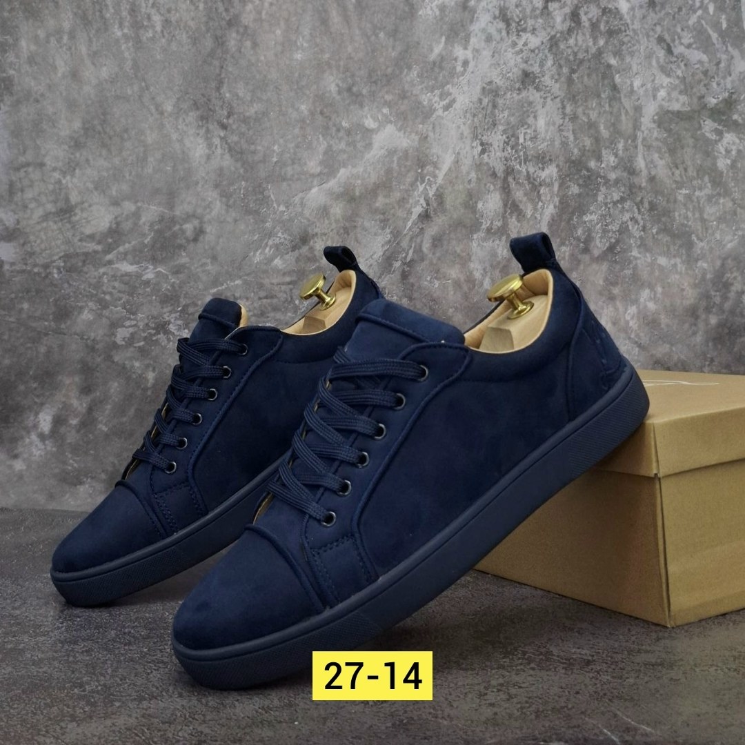 кеды для мужчин замш,замшевые кроссовки fun louis junior christian louboutin синий,кеды мужские christian louboutin,,мужские кеды