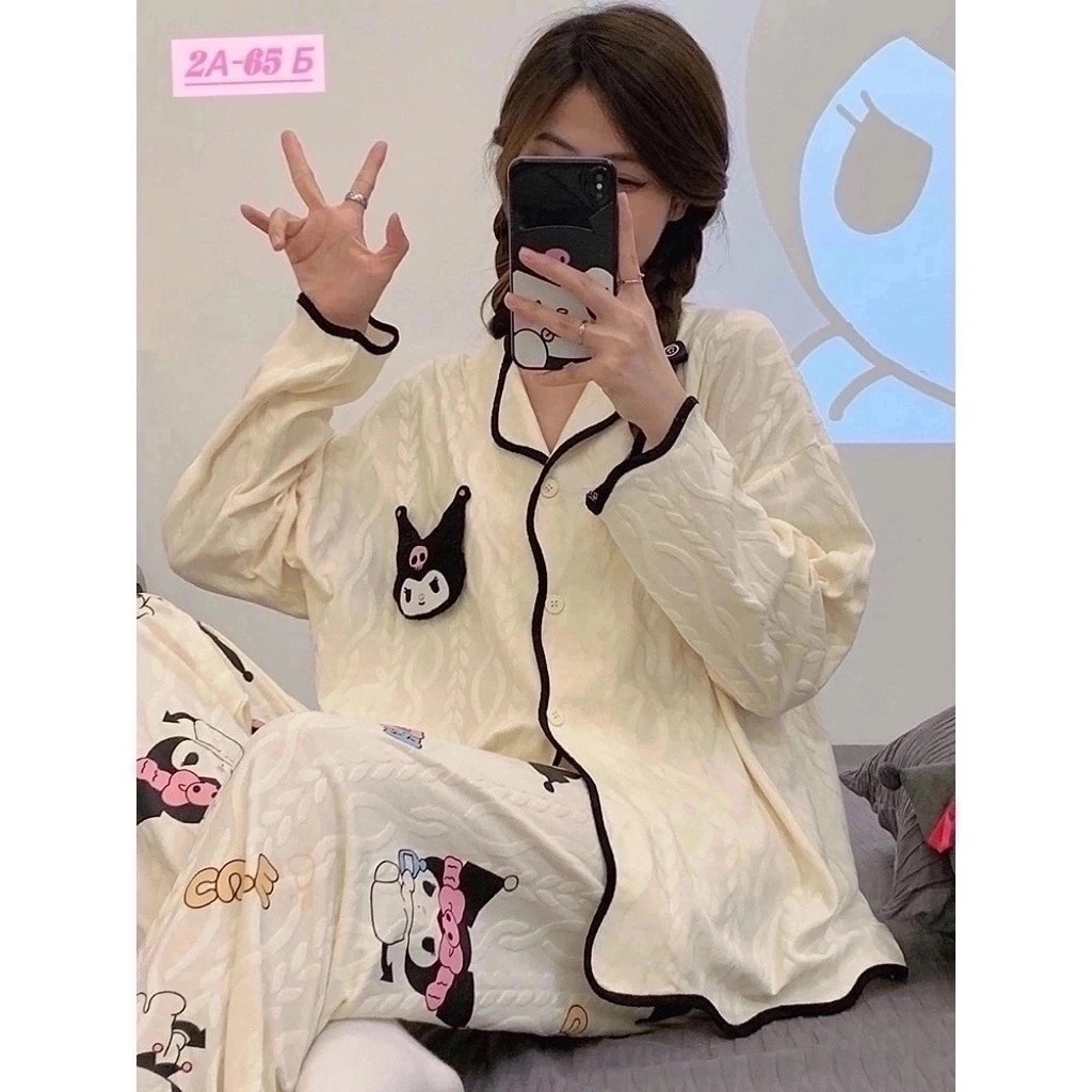 пижама хелло китти женская,miniso санрио пижама для женщин,пижама женская,пижама,комплект пижама