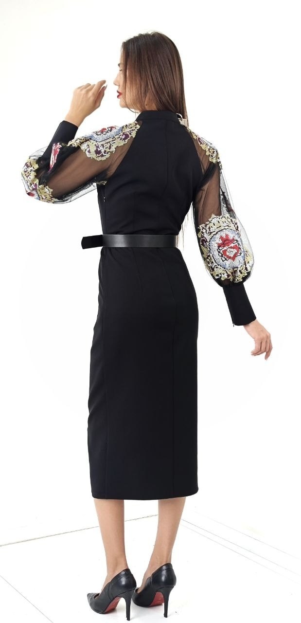 платье креп,,нарядное платье,платье креп арт.3069549,платье