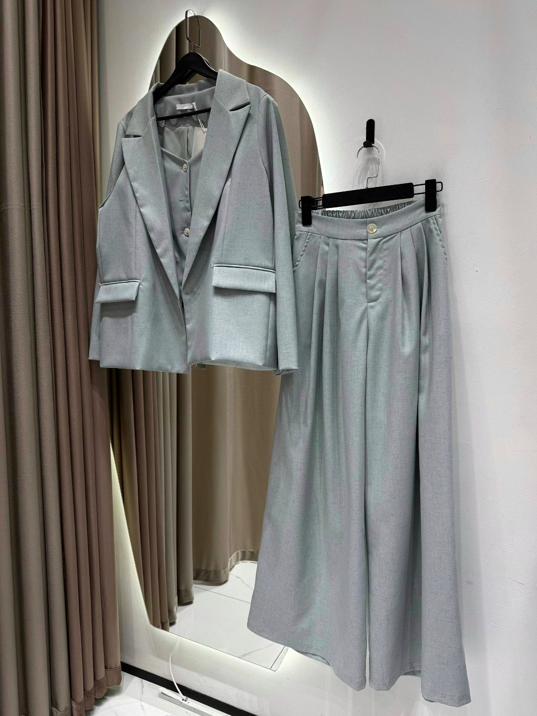 брючный костюм,женский брючный костюм,брючный костюм anelli 1426.1 серый,классический брючный костюм женский,брючный костюм классика