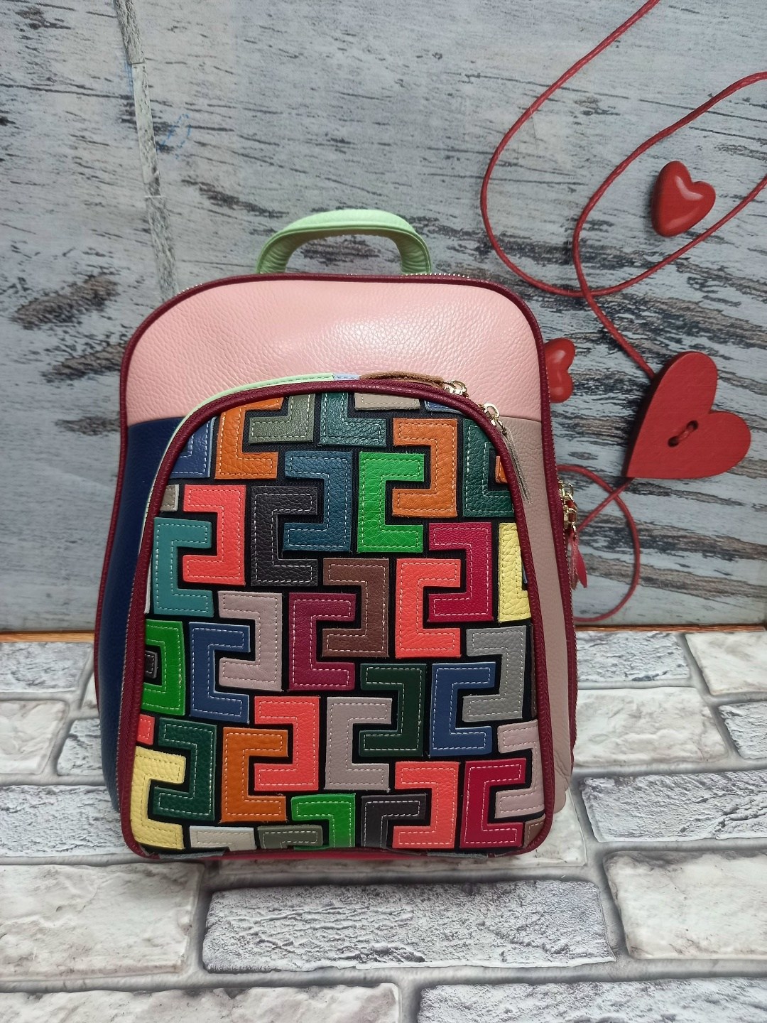 женские рюкзаки,рюкзак,рюкзак женский городской,рюкзак женский из натуральной кожи,рюкзак цветной