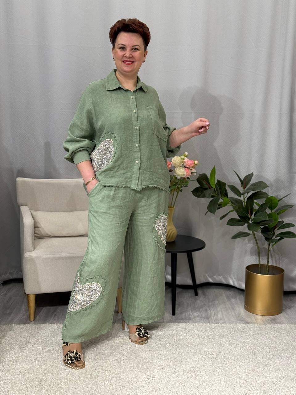 брючный комплект,льняной костюм,костюм брючный льняной,брючный костюм из льна,летние костюмы женские