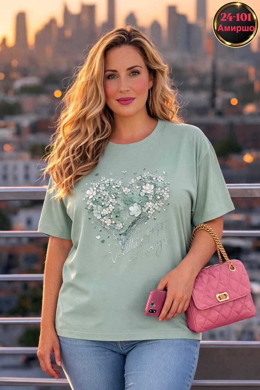 женская футболка больших размеров,футболки женская,футболки женские с принтом,женские майки больших размеров,футболка рич глам женская