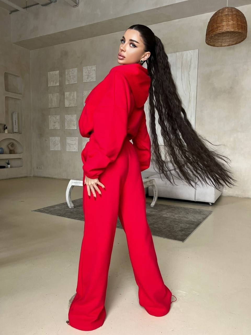 женский спортивный костюм,костюм спортивный,костюм со штанами,женский костюм,красный костюм