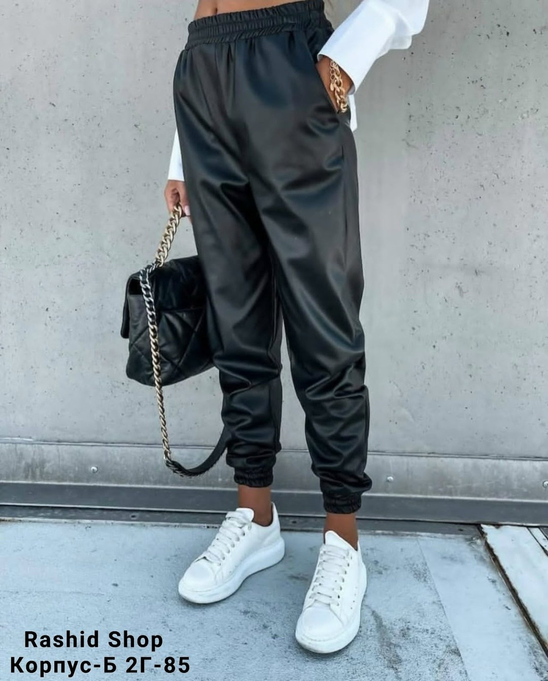 брюки кожаные джоггеры из экокожи,брюки джоггеры из экокожи,джоггеры женские,штаны кожаные,женские кожаные штаны