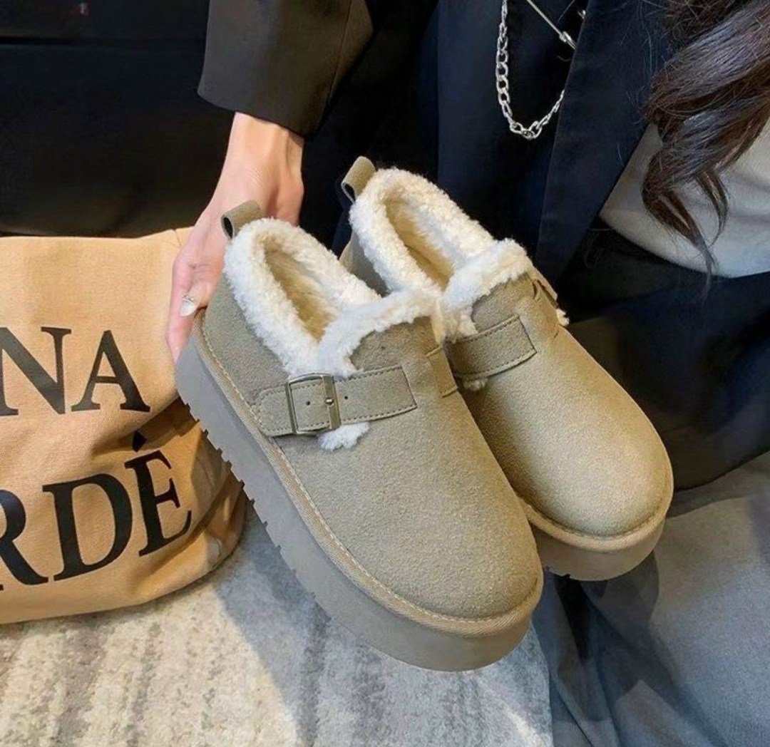 повседневные, на плоской подошве,женская ,зимняя  женская,зимняя