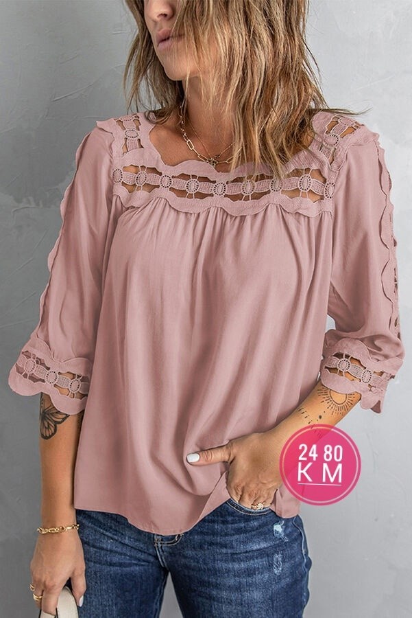блузка с кружевными вставками,ажурная блузка,летние блузки женские,модная летняя блузка,блузка с кружевами