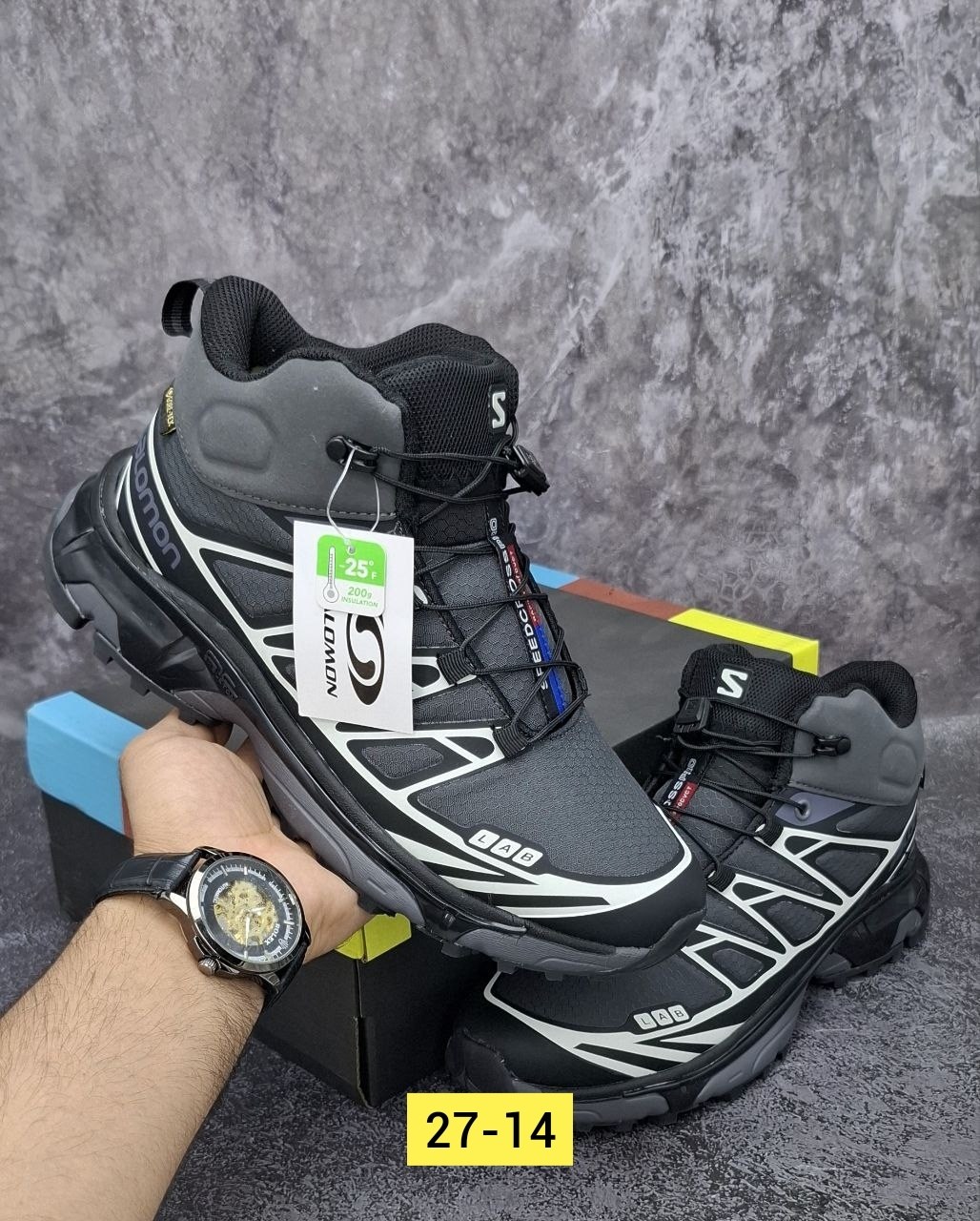 кроссовки зимние salomon,кроссовки salomon,зимние кроссовки salomon baas 287271345,мужские кроссовки salomon,кроссовки