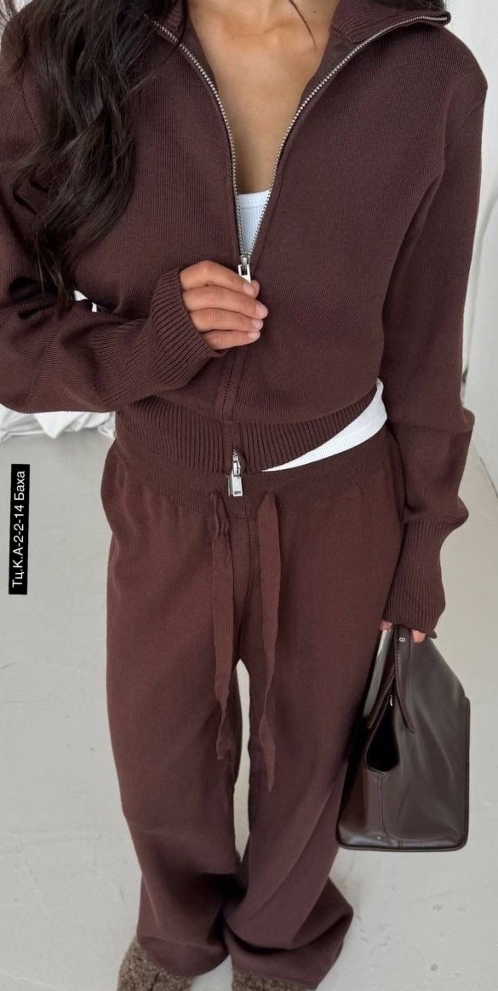 костюм двойка кашемир,костюм вязаный оверсайз на молнии jain,женские костюмы,женские трикотажные костюмы,костюм двойка