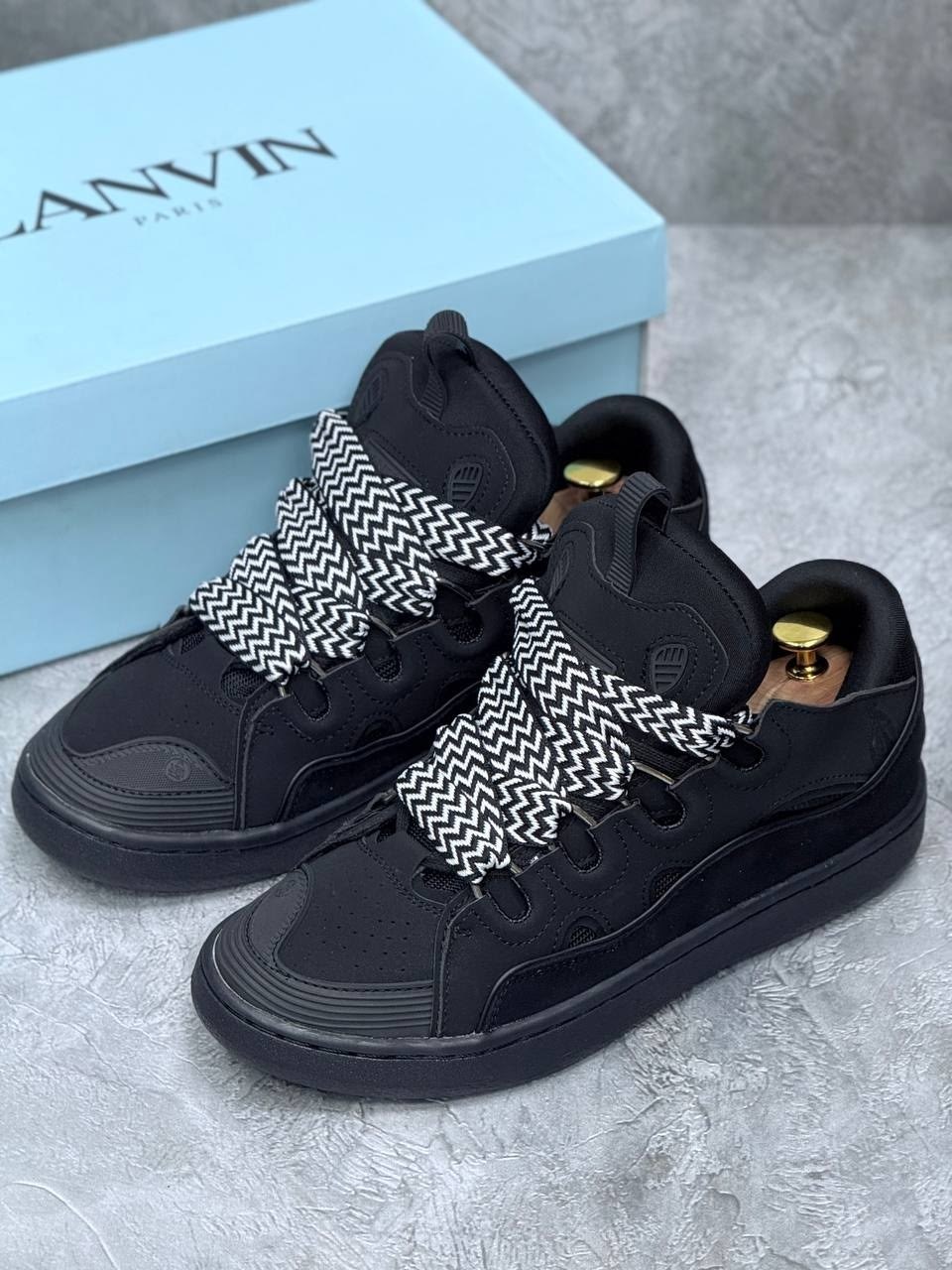 черные кроссовки,lanvin curb sneakers черные,,мужские кроссовки,кроссовка мужской