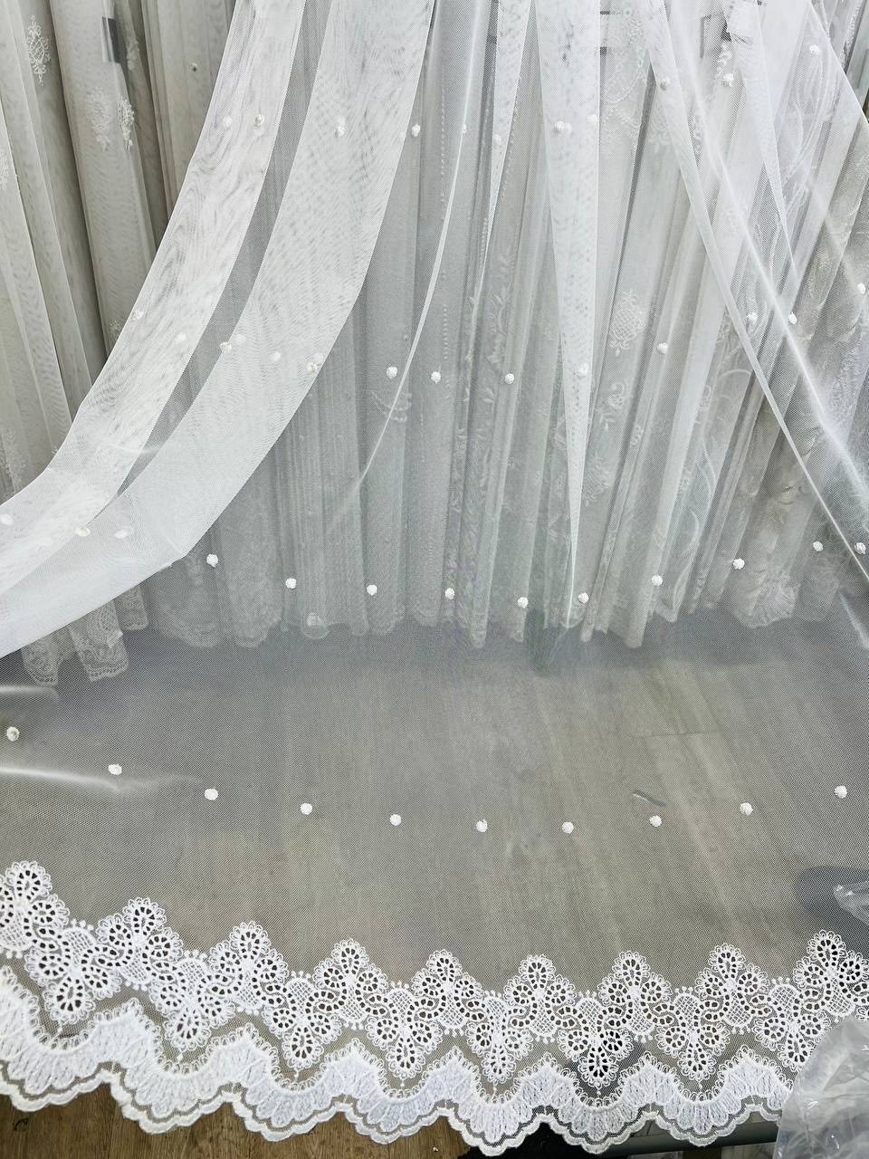 тюль сетка с вышивкой,тюль сетка,тюль прозрачная сетка "нежнятина",сетка с вышивкой,тюль сетка белая с вышивкой "путь"