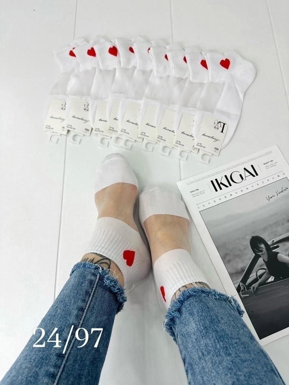носки женские 10 пар,женские носки,носки женские короткие,носки сердечко,женские носки упаковка