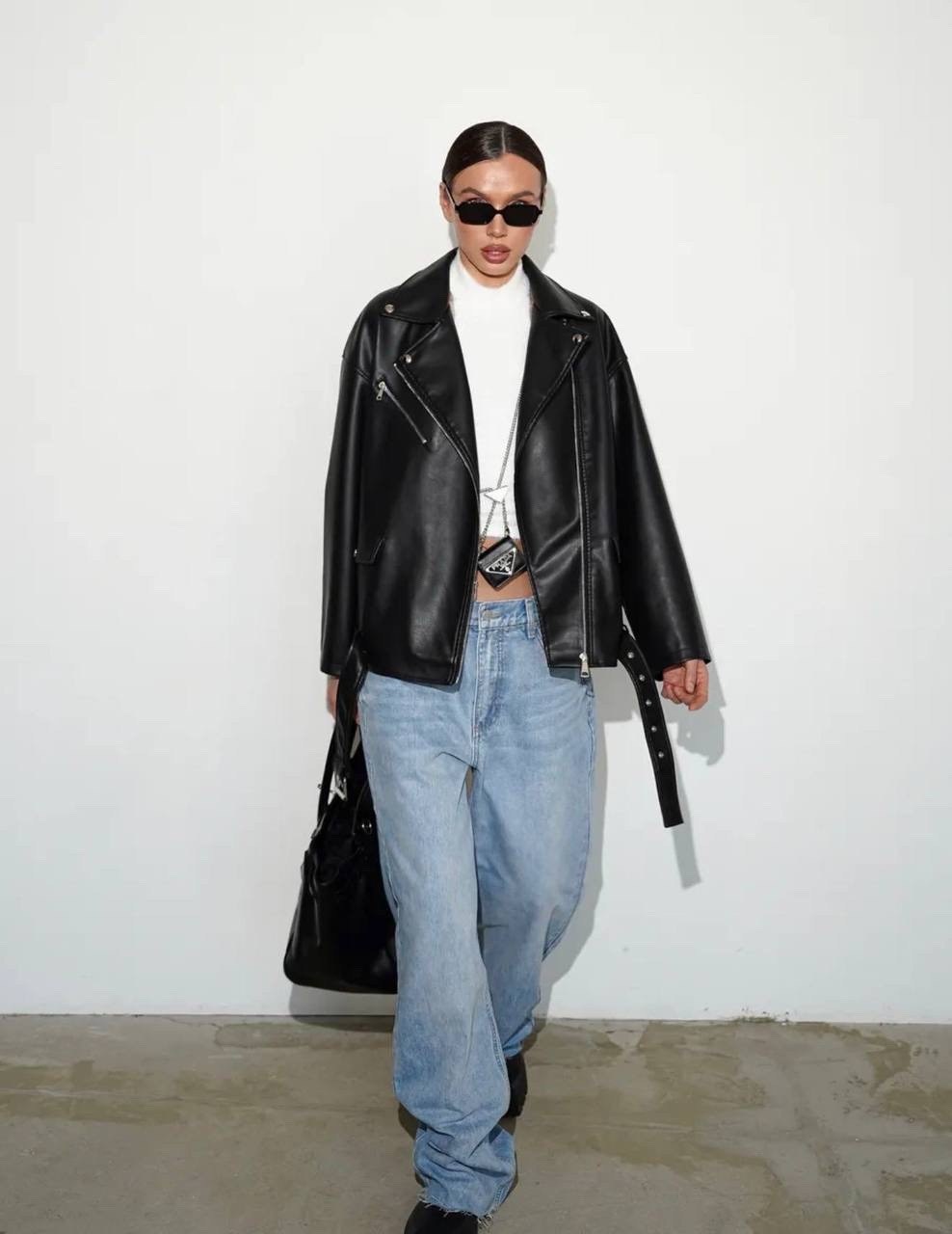 кожаная куртка косуха,куртка косуха женская,куртка косуха,косуха женская свободная,женская кожаная куртка косуха