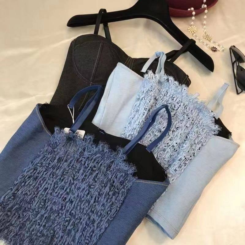 бюстье,джинсовый топ,топ джинсовый бретели,корсет бюстье,джинсовый корсет