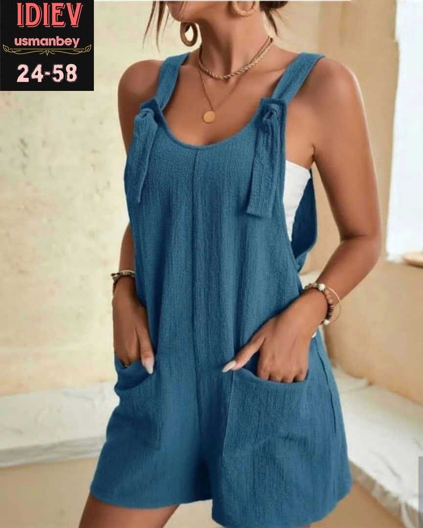 комбинезон летний повседневный,женские комбинезоны,женский летний комбинезон,летние комбинезоны,женские свободные комбинезоны без рукавов