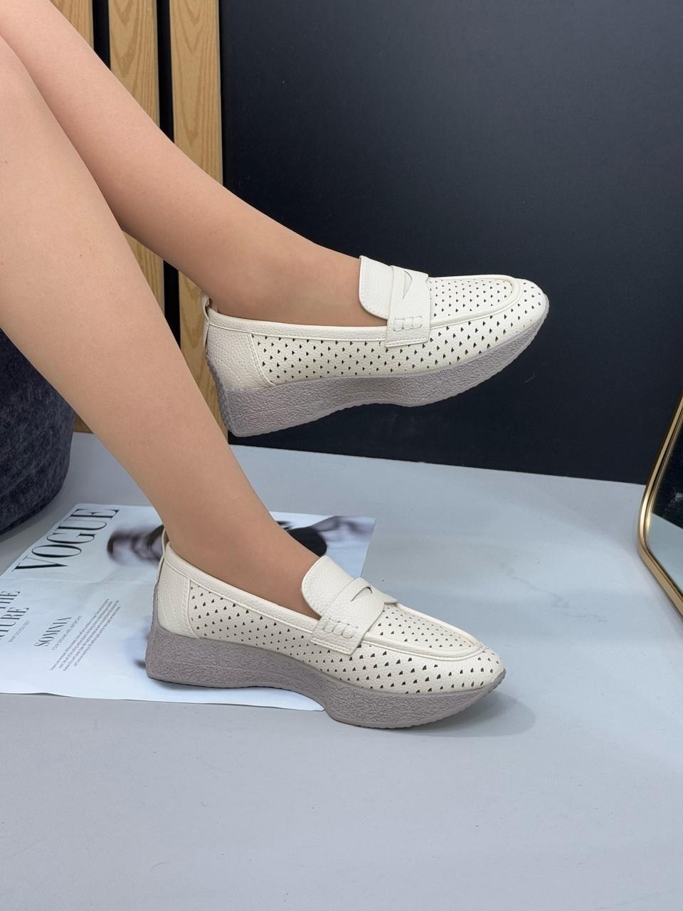 женские мокасины,мокасины с перфорацией,,женская ,мокасины летние