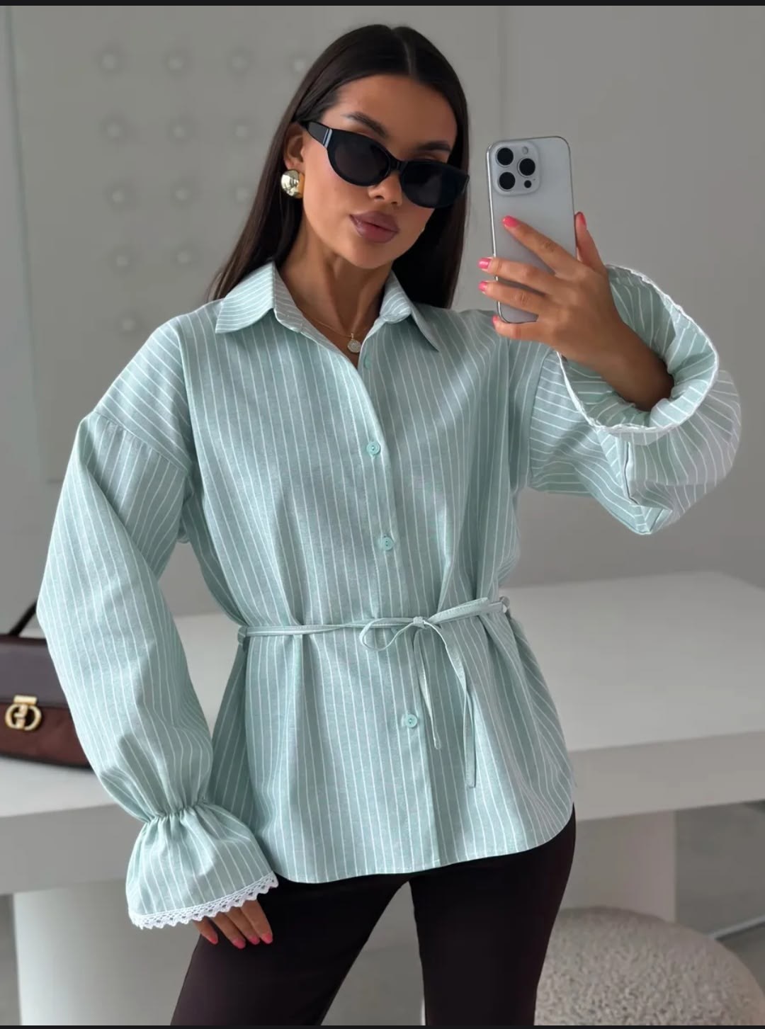 женская рубашка,рубашка хлопок,стильная рубашка,блузка женская,рубашка в полоску