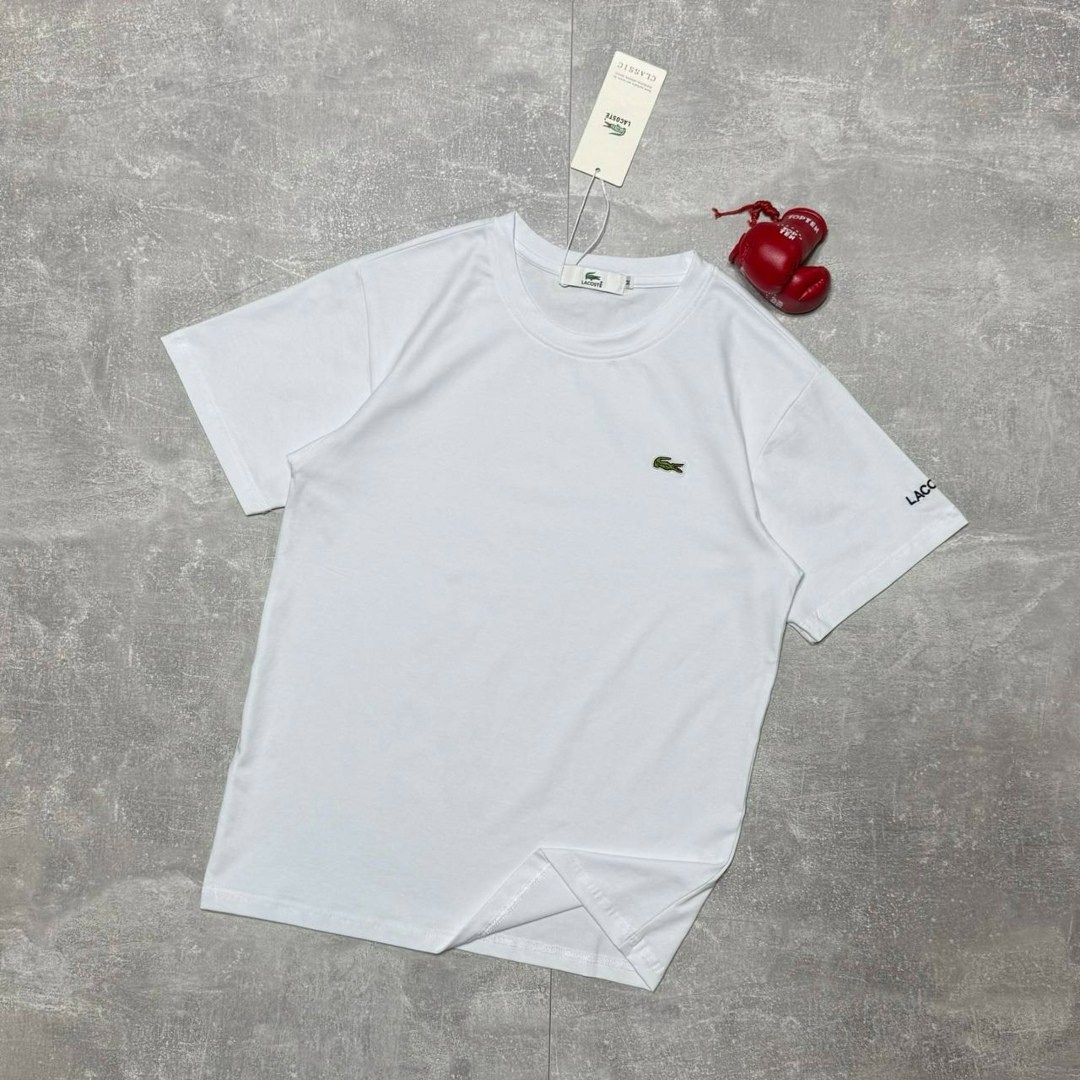 футболка лакост белая мужская,мужские футболки lacoste,lacoste футболка,мужская белая футболка lacoste,футболка лакоста