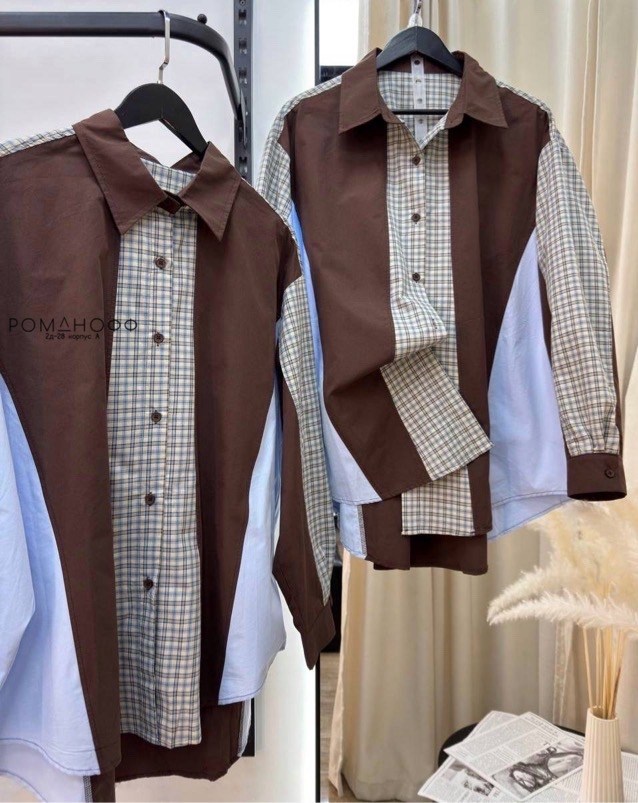 рубашка женская,стильная клетчатая рубашка,рубашка модная,стильная рубашка