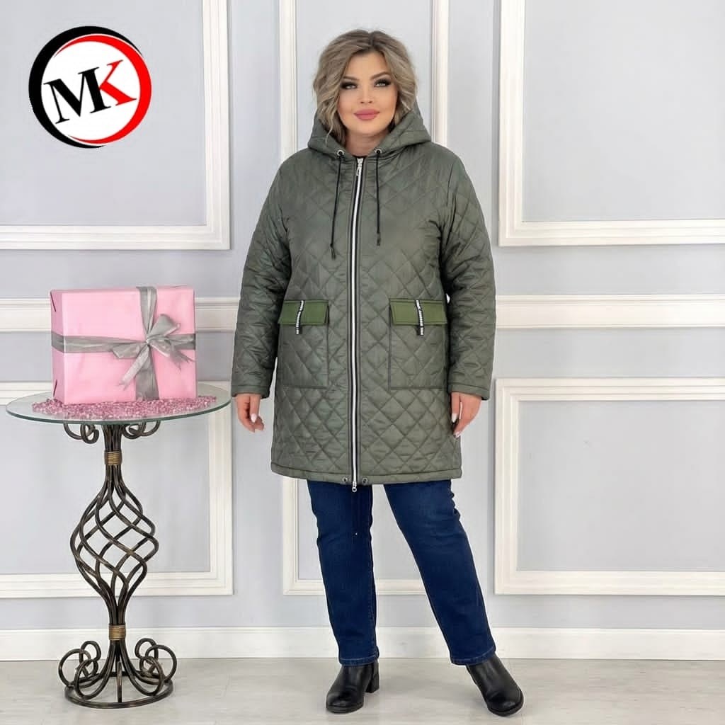 женская куртка удлиненная демисезонная,демисезонная куртка,удлиненная куртка,демисезонная женская куртка больших размеров,женская демисезонная куртка