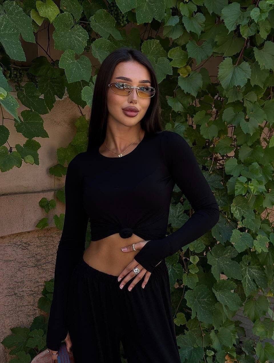 стильная кофта,короткая кофта,блуза,женский лонгслив,кофта с декольте