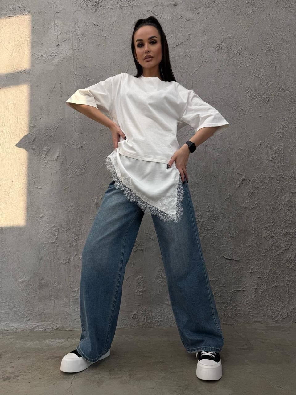 футболки женская оверсайз,футболка с кружевами,женская футболка,футболки оверсайз