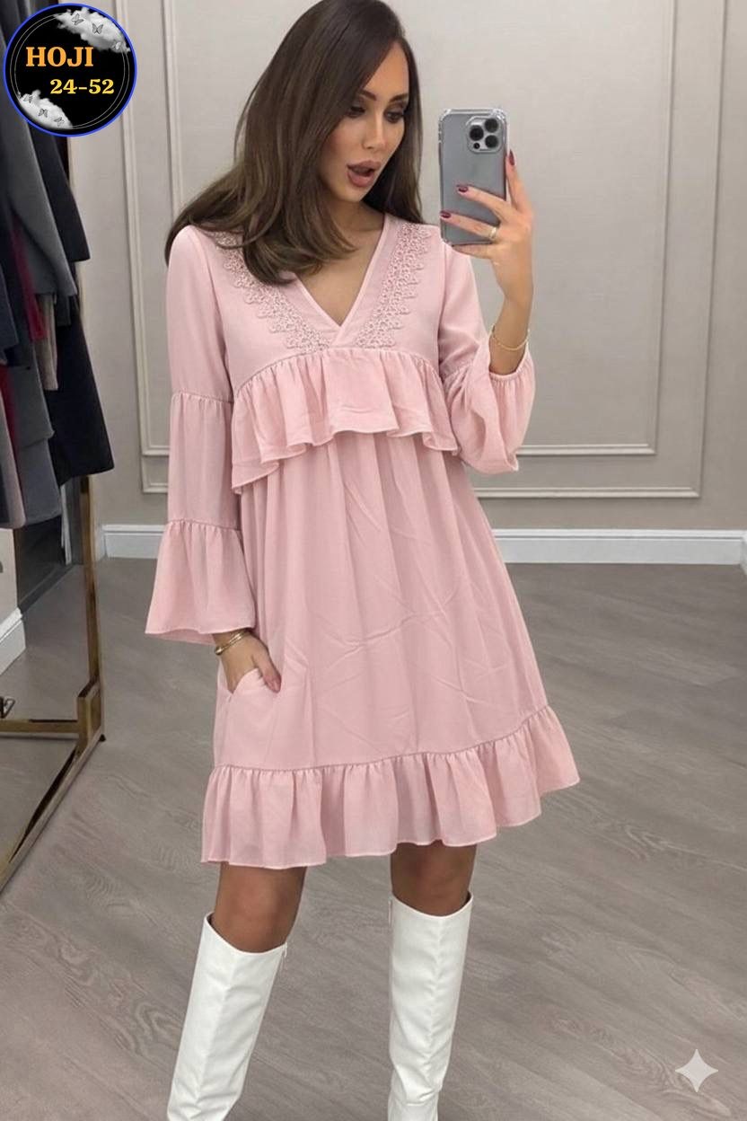 платья,повседневные платья,платье с оборками,платье стиль,модное платье