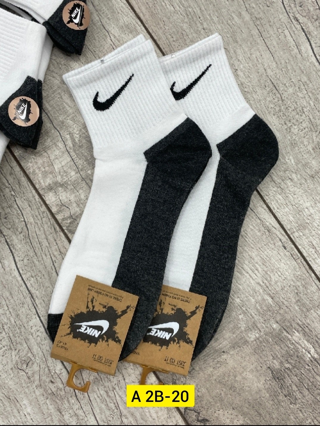 носки найк,носки универсальные,носки мужские 10 пар nike,носки спортивные,носки комплект 5 пар размер 41-47 белый