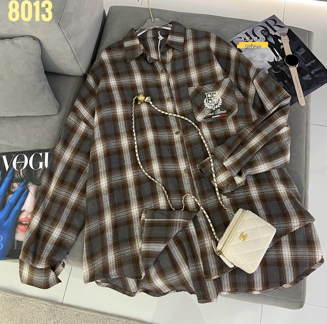 женская рубашка в клетку,женская рубашка,рубашка в клетку,клетчатая рубашка женская,рубашка оверсайз в клетку