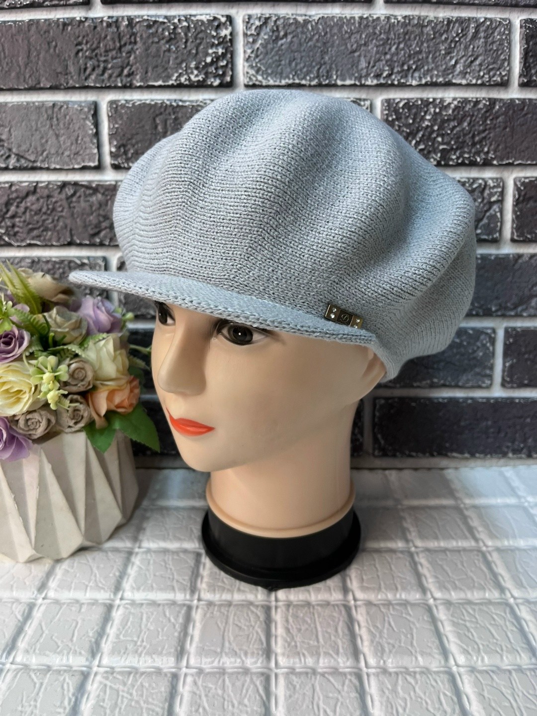 кепка женская,женский берет,шапка для женщин,вязаная кепка,женская кепка с козырьком