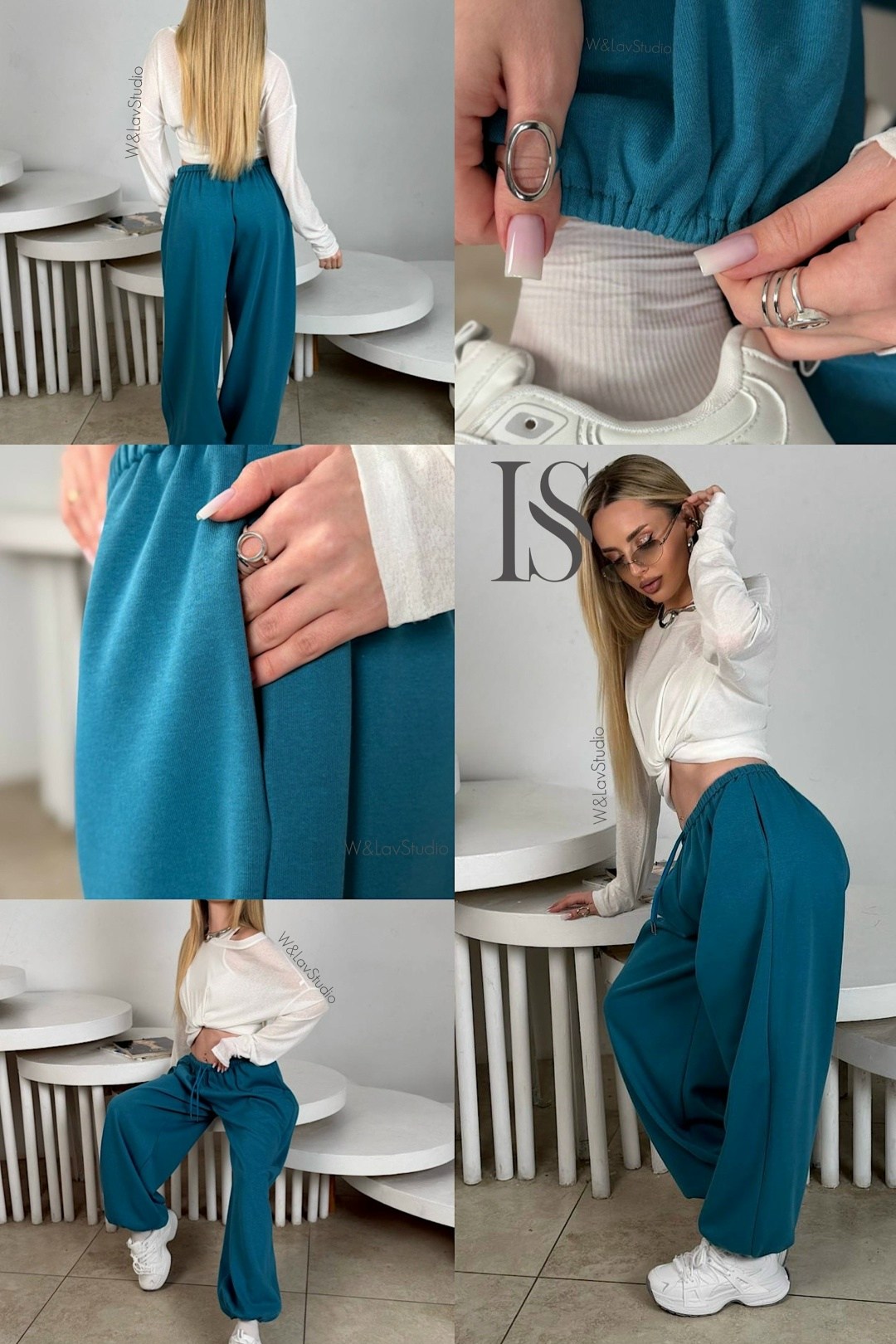 трикотажный костюм,трикотажные брюки,женские брюки,костюм женский,комбинированные брюки