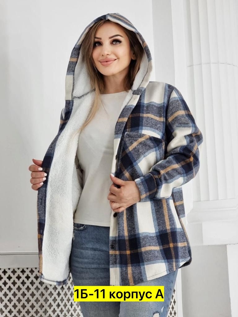 рубашка женская большие размеры,худи оверсайз теплая в клетку удлиненная roza fashion,рубашка теплая,женская рубашка,рубашки на меху