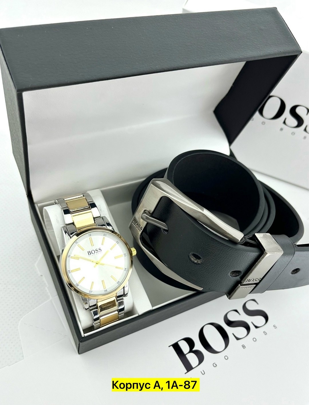 подарочный набор мужской часы и ремень,подарочный набор мужчине,подарочный набор мужской часы и ремень босс,hugo boss подарочный набор мужчине,набор мужчине