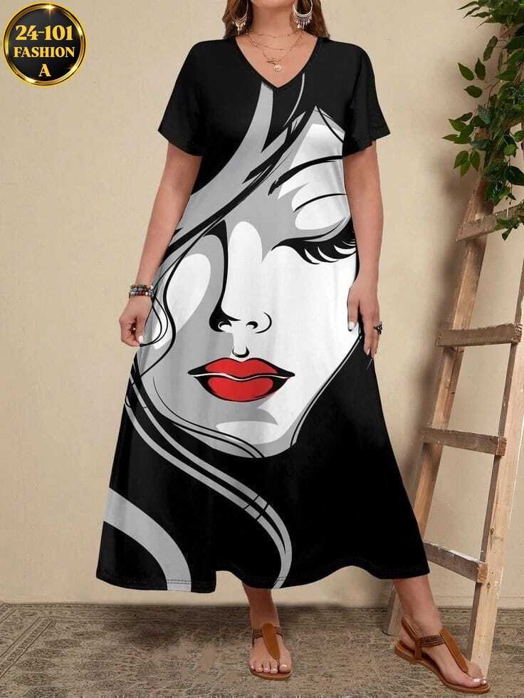 женское платье с принтом,платья женские больших размеров,женская платье,платья,платье женской летнее