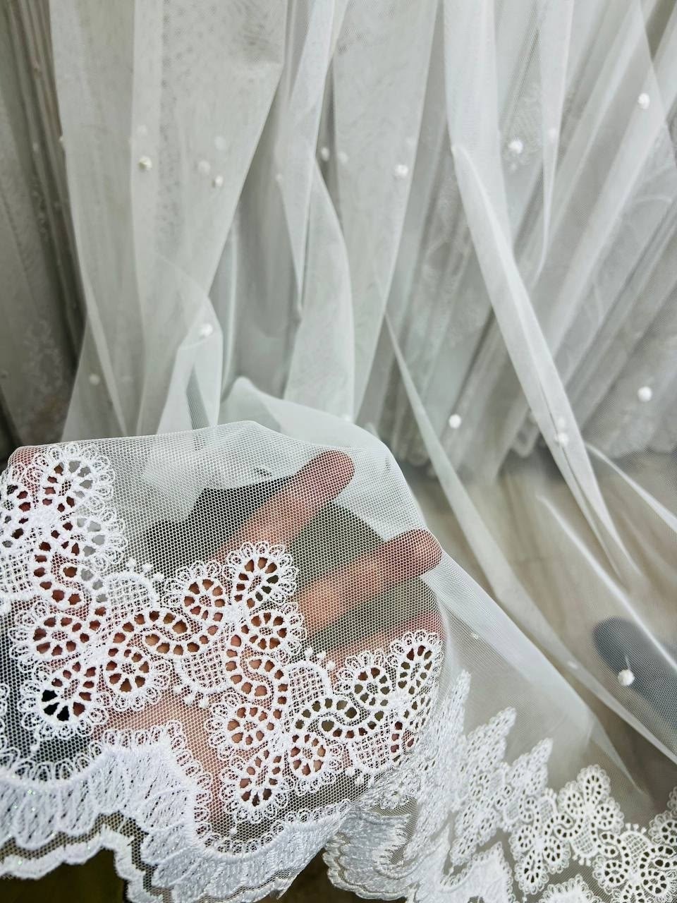 тюль сетка с вышивкой,тюль сетка,тюль прозрачная сетка "нежнятина",сетка с вышивкой,тюль сетка белая с вышивкой "путь"