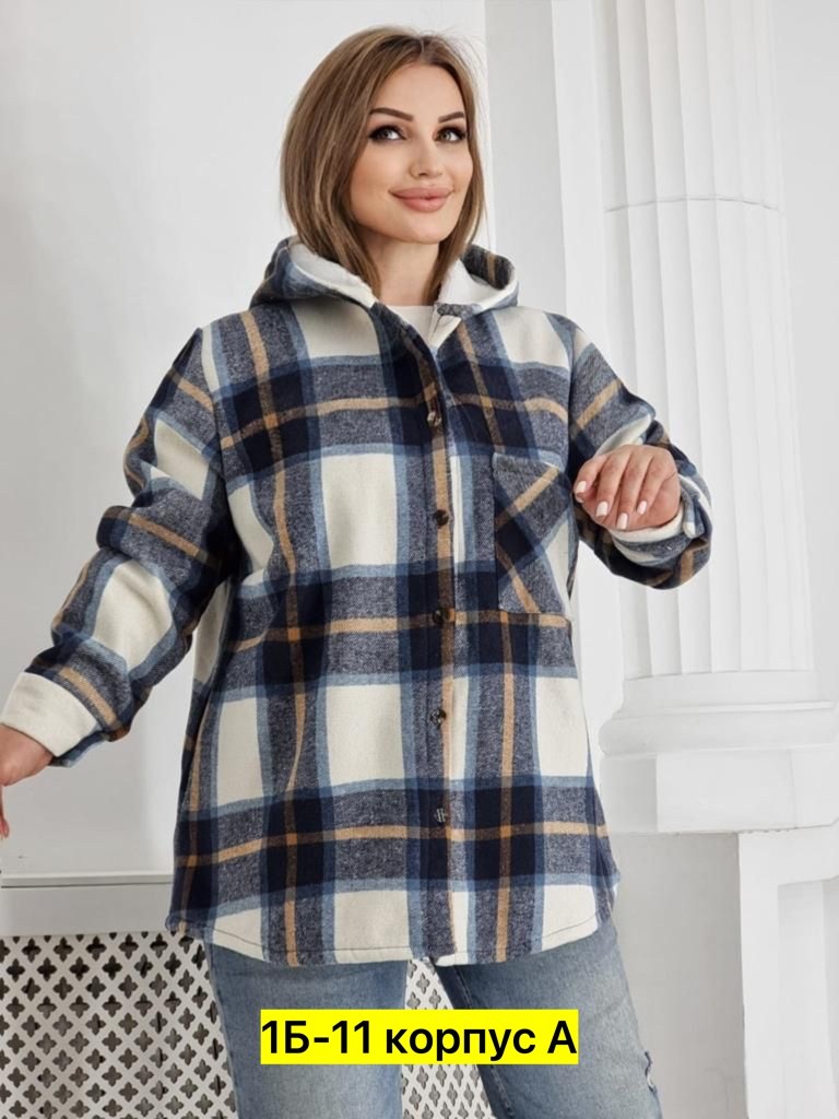 рубашка женская большие размеры,худи оверсайз теплая в клетку удлиненная roza fashion,рубашка теплая,женская рубашка,рубашки на меху