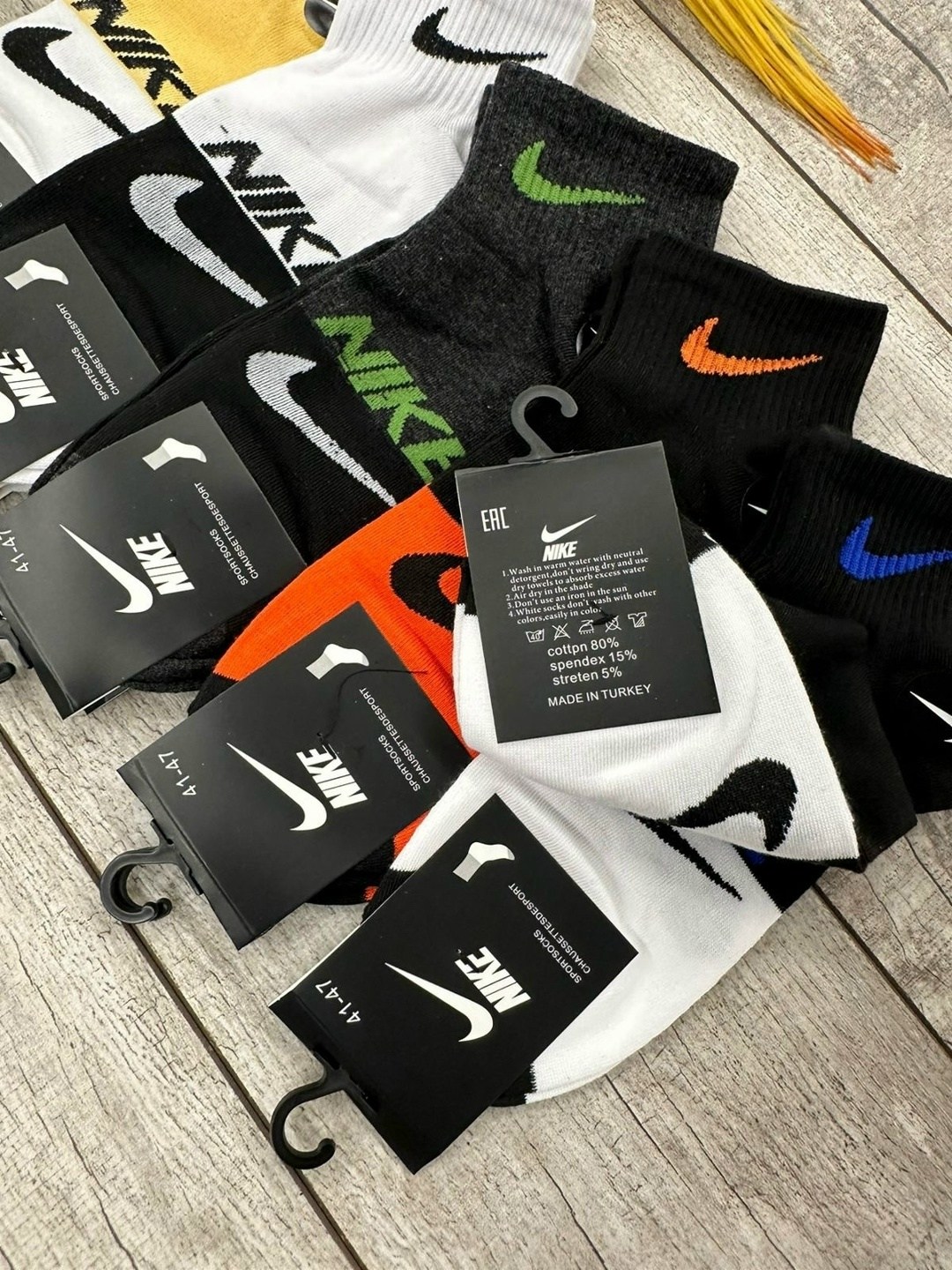 мужские носки,комплект носков мужских nike nop2_5 разноцветных 41-47,комплект носки мужские,комплект носков nike,носки