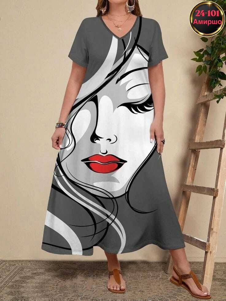 женское платье с принтом,платья женские больших размеров,женская платье,платье женской летнее,платья женские длинные