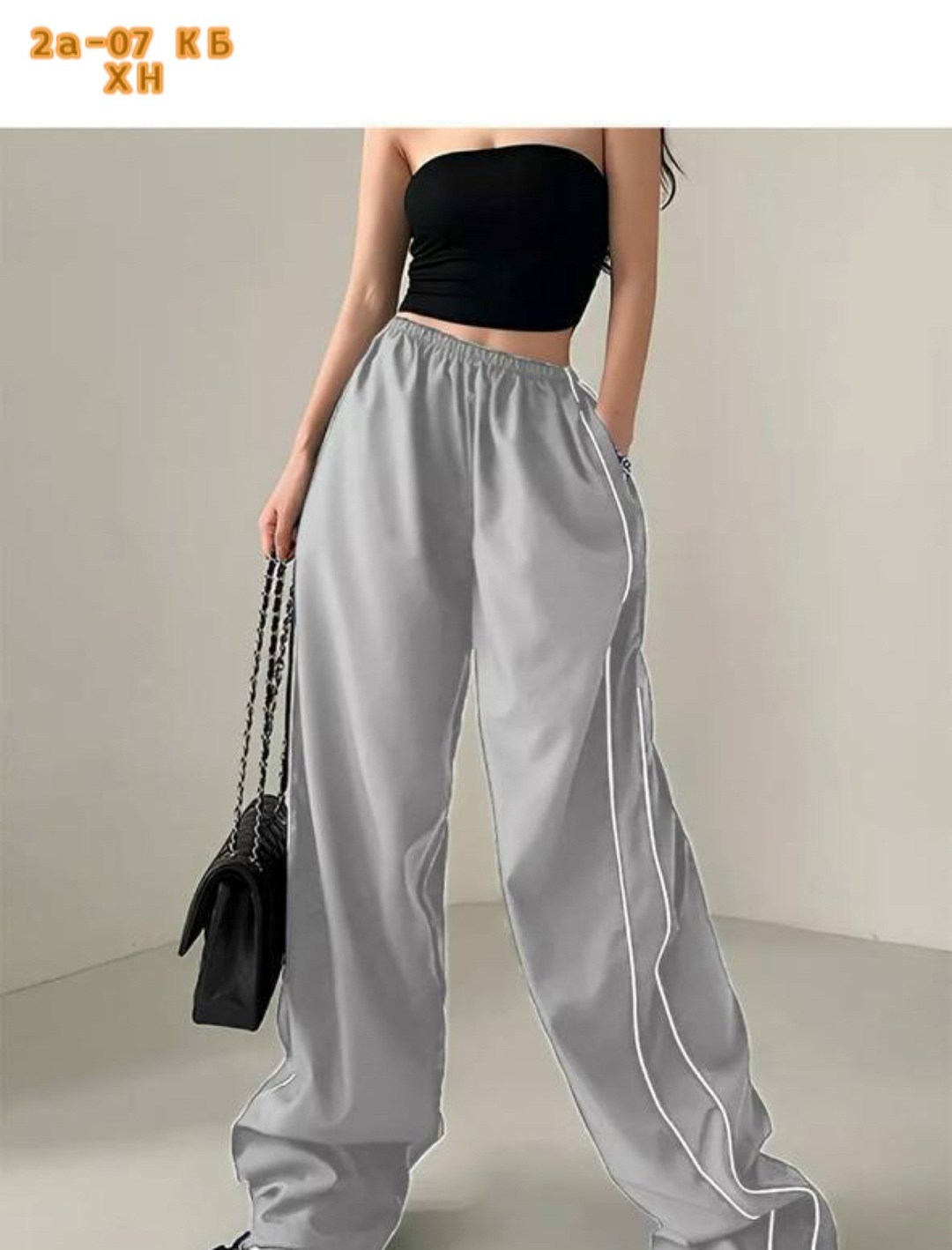 спортивные штаны,женские штаны,джинсы штаны,штаны карго женские широкие,модные женские свободные серые спортивные брюки-карго с широкими штанинами