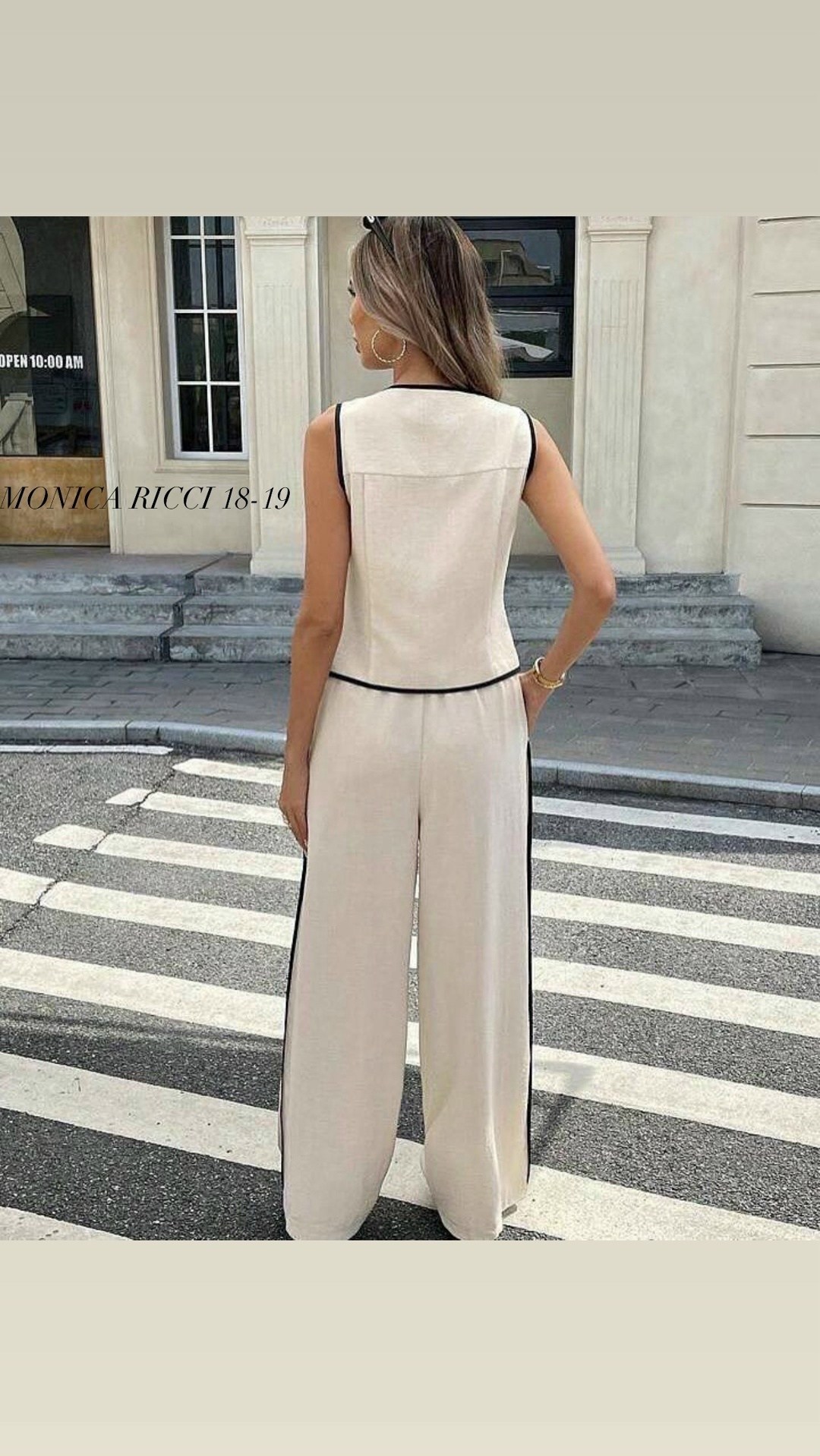 костюм женский льняной,костюм летний льняной с жилетом и брюками trendyclo,брючный костюм из льна,льняной костюм с брюками,летний брючный костюм женский