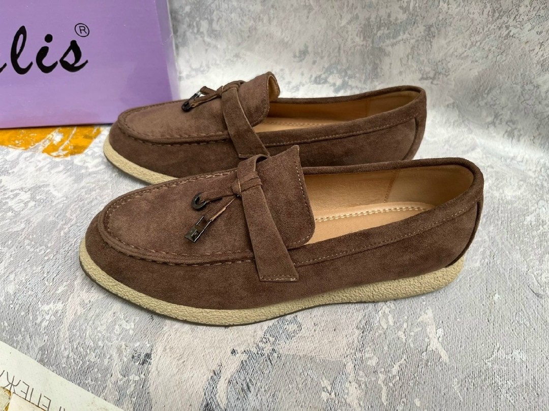 ,лоферы женские,женские лоферы замшевые,женская ,лоферы loro piana