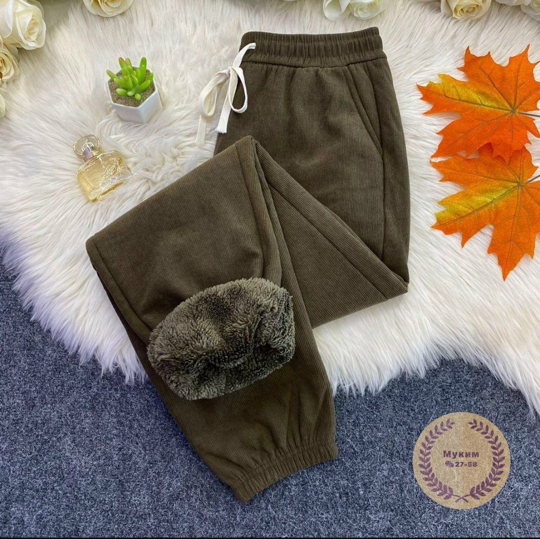 штаны с начесом,теплые брюки,штаны теплые с начесом,штаны вельвет,cпортивные штаны теплые