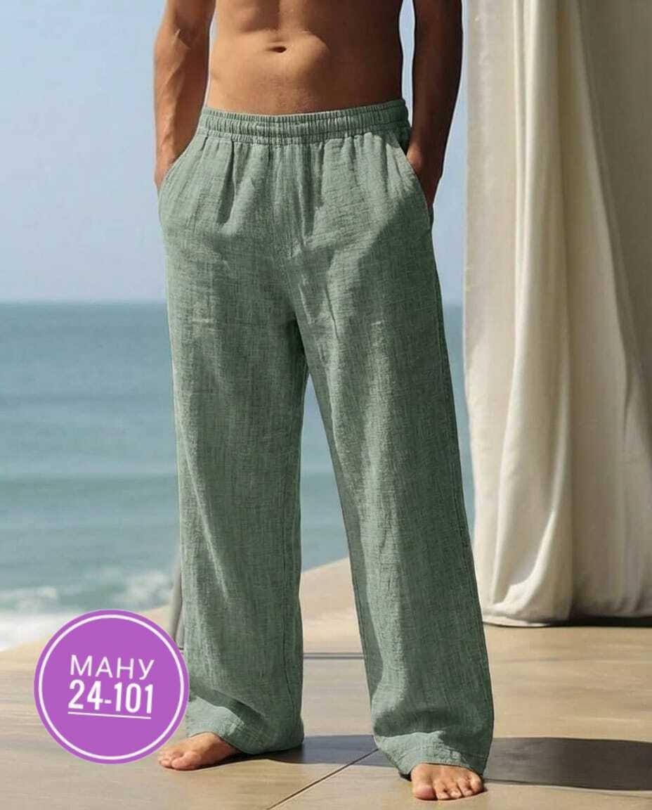 льняные брюки,мужские льняные брюки,летние брюки мужские,брюки мужские,льняные штаны