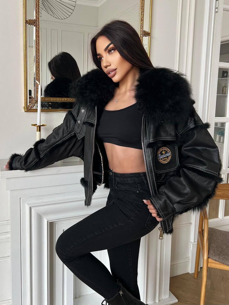 комбинированная куртка с натуральным мехом,куртка с натуральным мехом внутри мех кролик,комбинированная куртка с натуральным мехом внутри мех кролик,куртка с натуральным мехом,куртка с натуральным мех