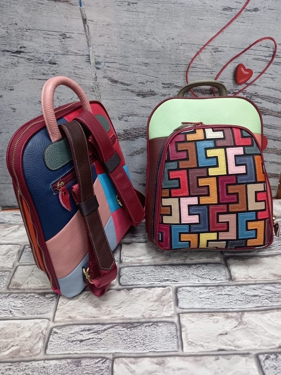 женские рюкзаки,рюкзак,рюкзак женский городской,рюкзак женский из натуральной кожи,рюкзак цветной