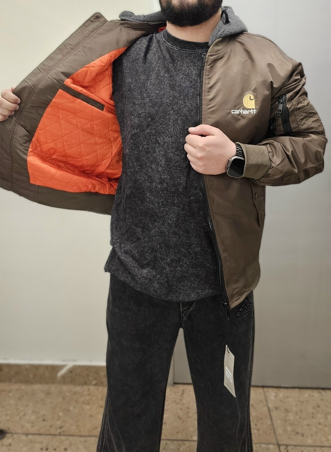 carhartt бомбер,куртка мужская carhartt,куртка carhartt,куртка двухсторонняя зимняя carhartt,куртка бомбер