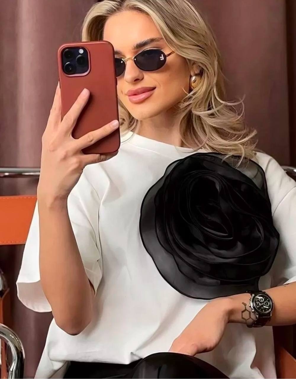 футболка с цветами,футболка женская,,футболка с цветком