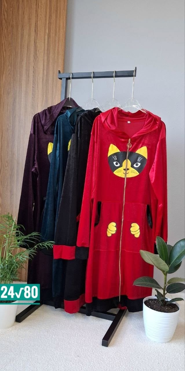 женский велюровый халат,женские халаты,халат с капюшоном,халат женский пижама,халат домашний женские