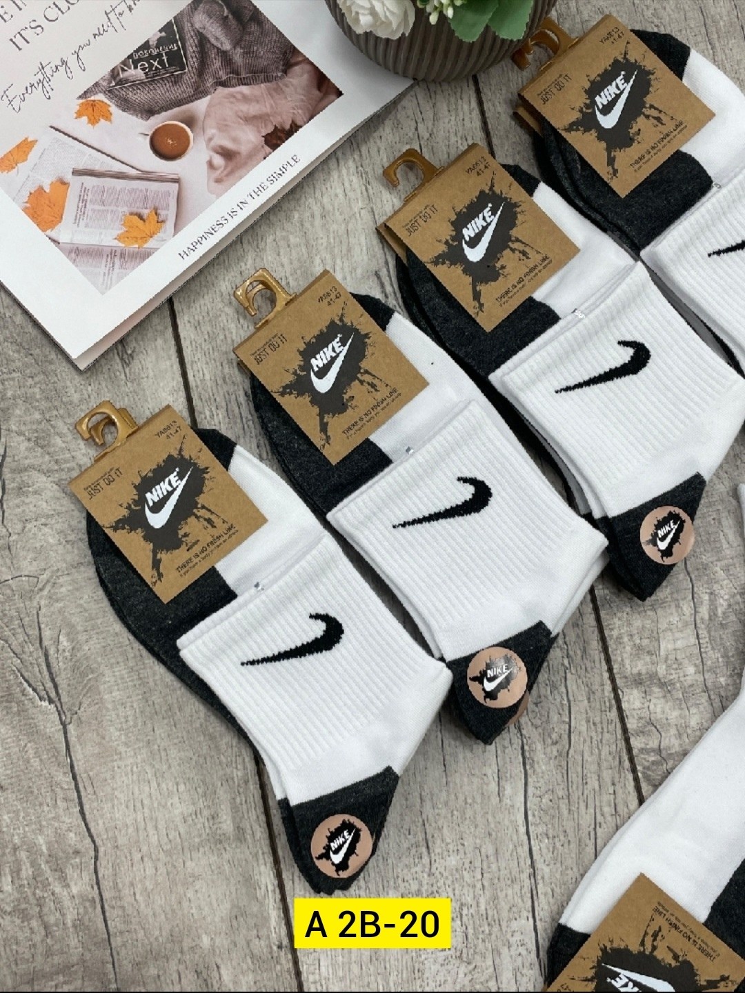 носки найк,носки универсальные,носки мужские 10 пар nike,носки спортивные,носки комплект 5 пар размер 41-47 белый