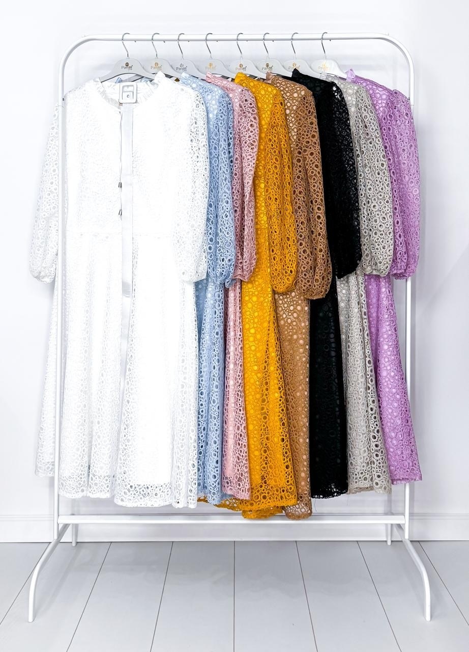 платья гипюр,гипюровое платье 2025,платье кружевное,платье сиреневое гипюровое,нарядное платье